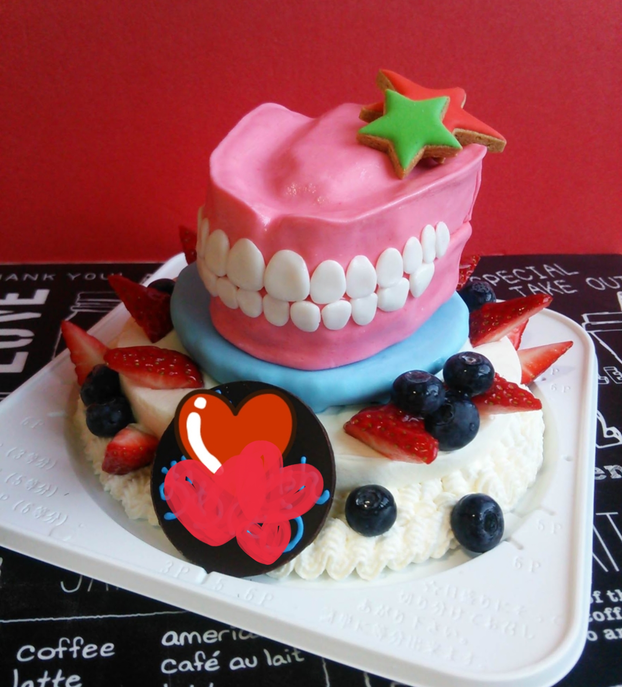 入れ歯ケーキ