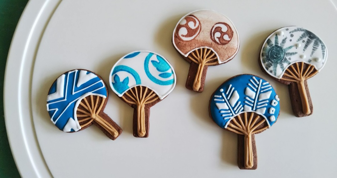 涼☆うちわクッキー